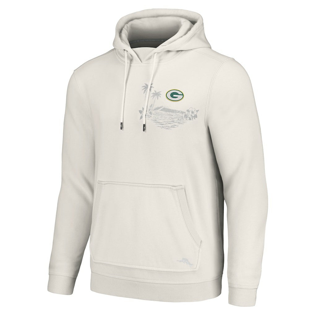 Green Bay Packers Home Game Pullover Hoodie - White Hoodies