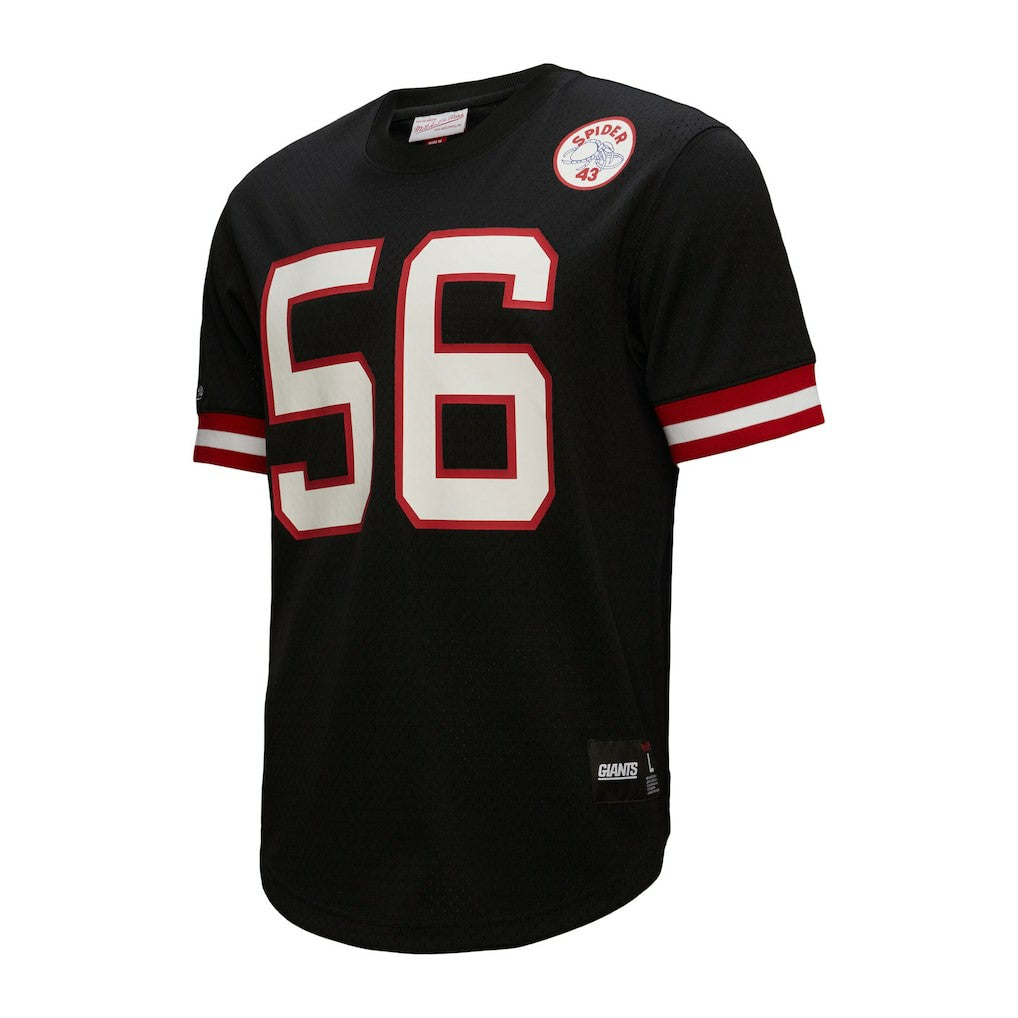 Lawrence Taylor New York Giants Retired Player Name & Number Mesh Top - Black Tops
