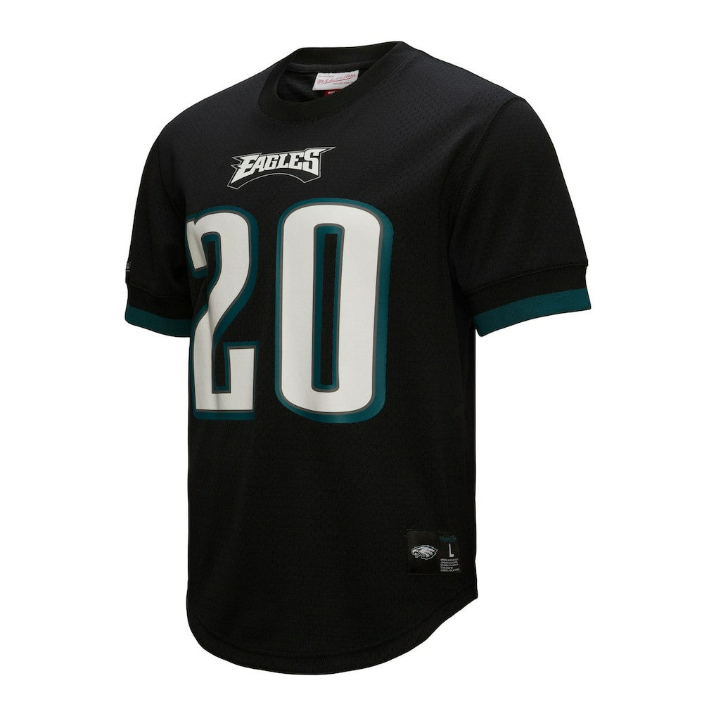 Brian Dawkins Philadelphia Eagles Retired Player Name & Number Mesh Top - Black Tops