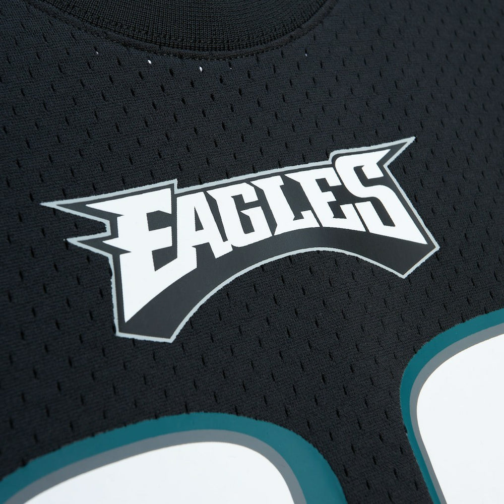 Brian Dawkins Philadelphia Eagles Retired Player Name & Number Mesh Top - Black Tops