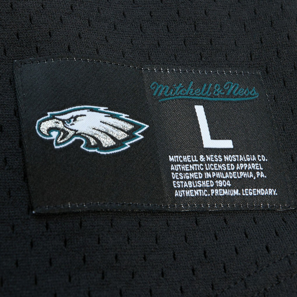 Brian Dawkins Philadelphia Eagles Retired Player Name & Number Mesh Top - Black Tops