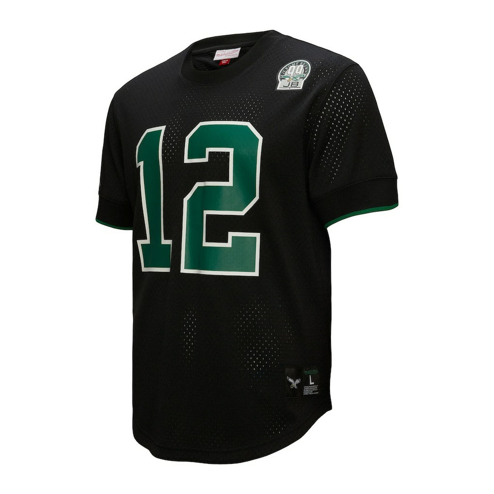Randall Cunningham Philadelphia Eagles Retired Player Name & Number Mesh Top - Black Tops