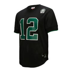 Randall Cunningham Philadelphia Eagles Retired Player Name & Number Mesh Top - Black Tops