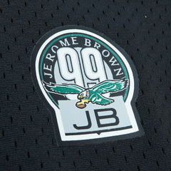 Randall Cunningham Philadelphia Eagles Retired Player Name & Number Mesh Top - Black Tops