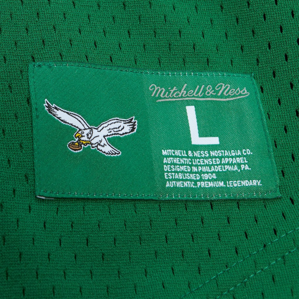 Randall Cunningham Philadelphia Eagles Retired Player Name & Number Mesh Top - Kelly Green Tops