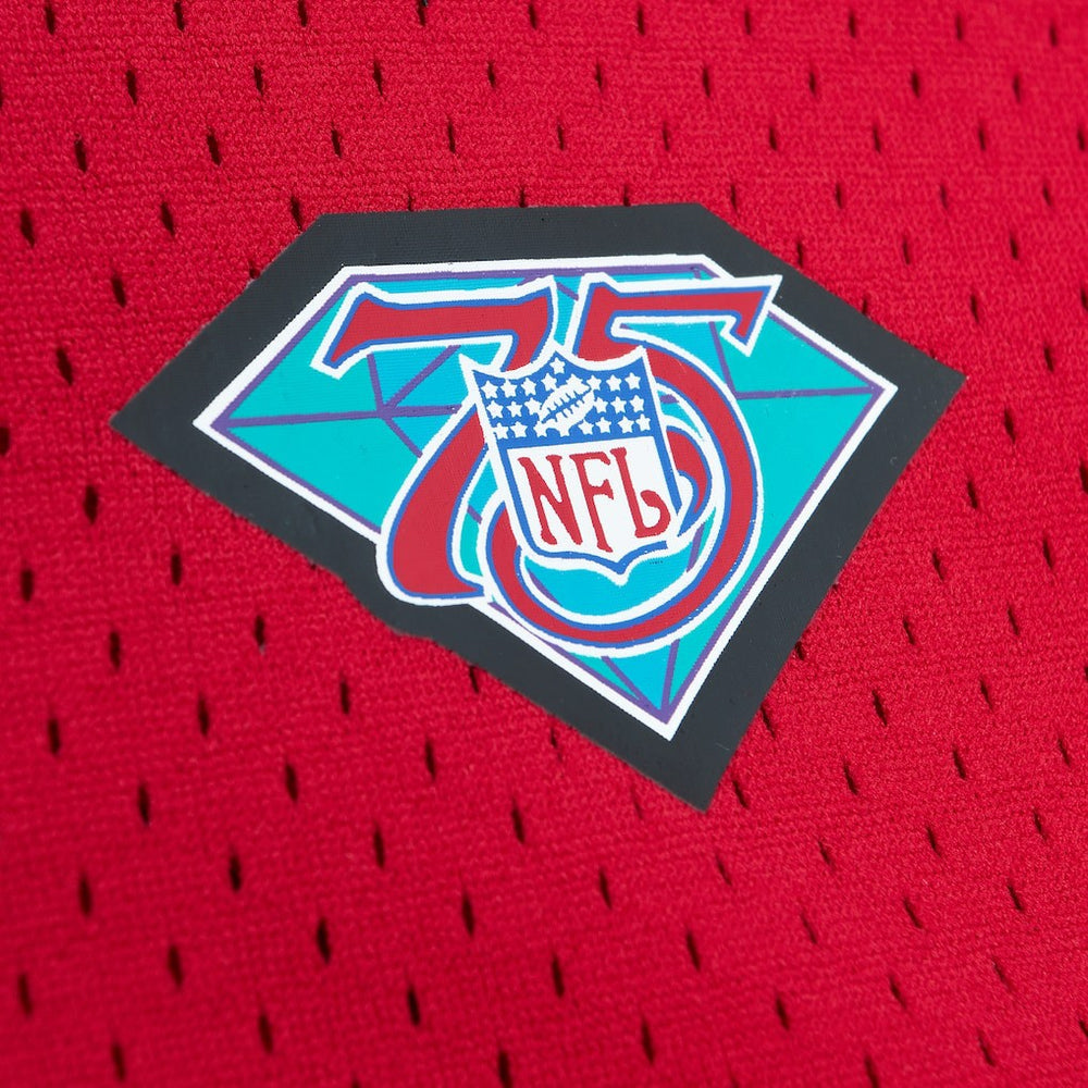 Jerry Rice San Francisco 49ers Retired Player Name & Number Mesh Top - Scarlet Tops