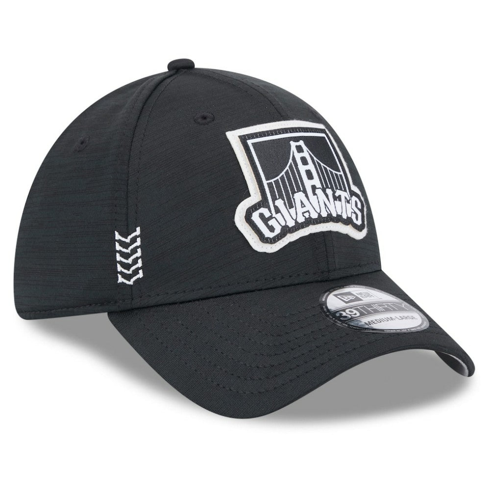 San Francisco Giants New Era 2024 Clubhouse 39THIRTY Flex Hat - Black Hats