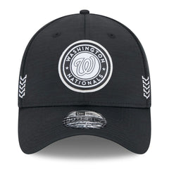 Washington Nationals New Era 2024 Clubhouse 39THIRTY Flex Hat - Black Hats