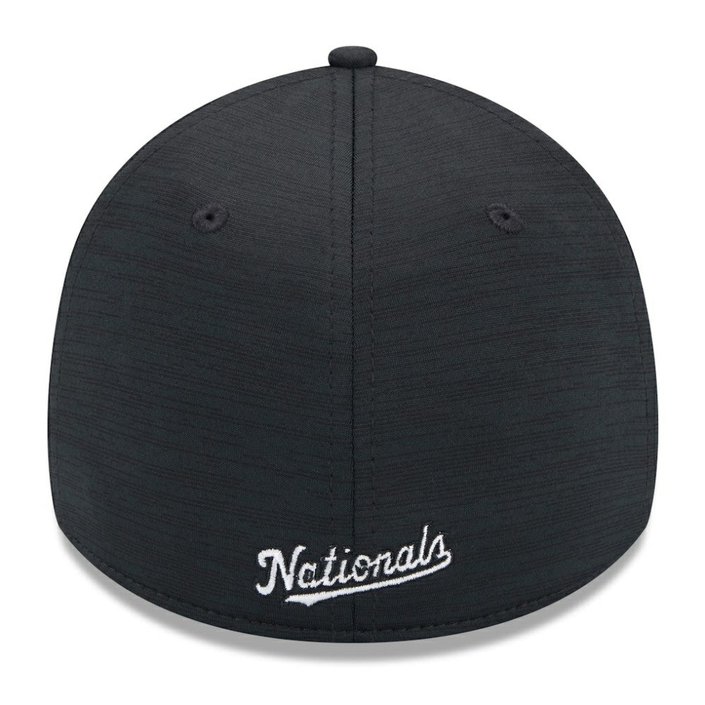 Washington Nationals New Era 2024 Clubhouse 39THIRTY Flex Hat - Black Hats