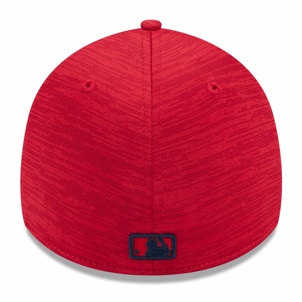 Los Angeles Angels New Era 2024 Clubhouse 39THIRTY Flex Hat - Red Hats