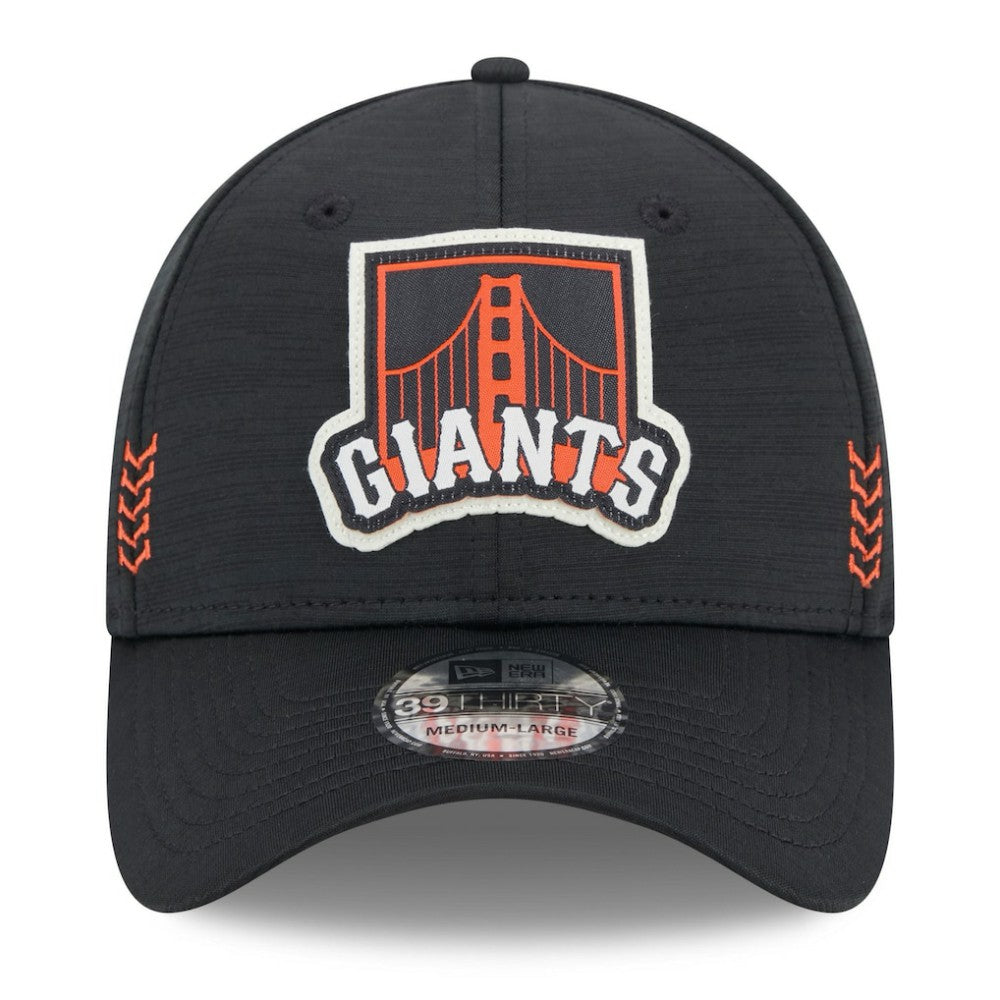 San Francisco Giants New Era 2024 Clubhouse 39THIRTY Flex Hat - Black Hats