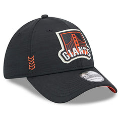 San Francisco Giants New Era 2024 Clubhouse 39THIRTY Flex Hat - Black Hats
