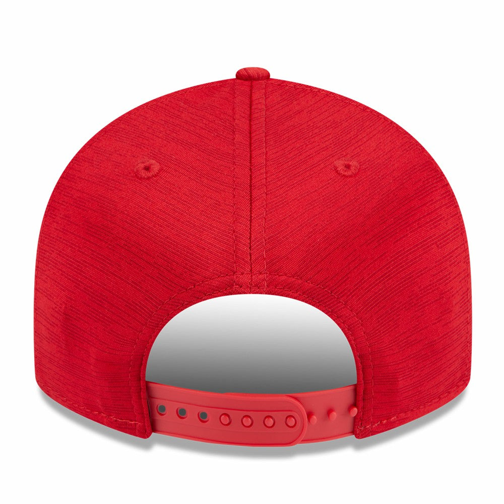 Los Angeles Angels New Era 2024 Clubhouse Low Profile 9FIFTY Snapback Hat - Red Hats