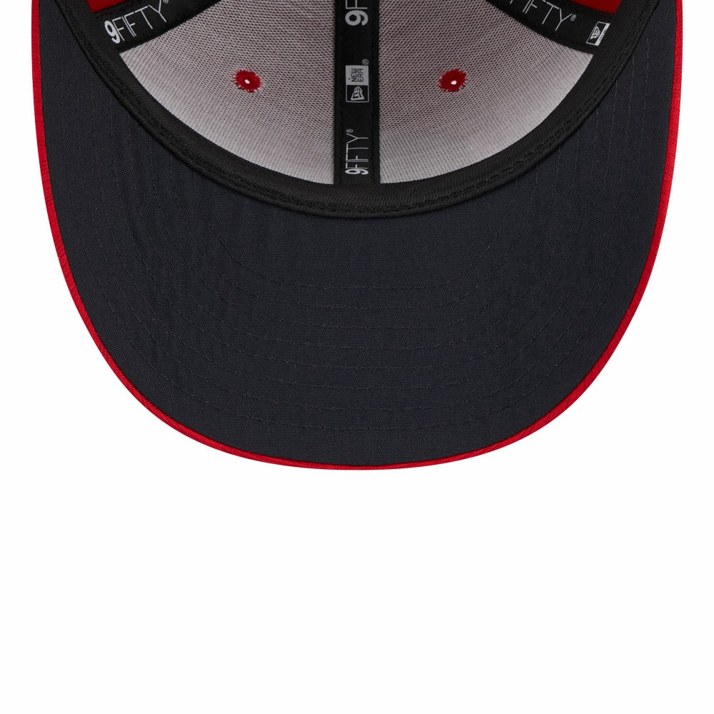 Los Angeles Angels New Era 2024 Clubhouse Low Profile 9FIFTY Snapback Hat - Red Hats