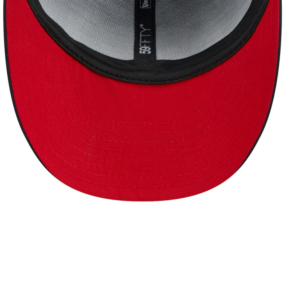 Atlanta Braves New Era 2024 Clubhouse Low Profile 59FIFTY Fitted Hat - Navy Hats