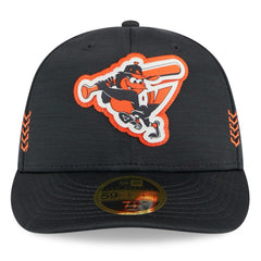 Baltimore Orioles New Era 2024 Clubhouse Low Profile 59FIFTY Fitted Hat - Black Hats
