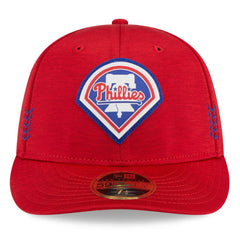 Philadelphia Phillies New Era 2024 Clubhouse Low Profile 59FIFTY Fitted Hat - Red Hats