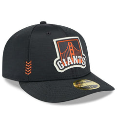 San Francisco Giants New Era 2024 Clubhouse Low Profile 59FIFTY Fitted Hat - Black Hats
