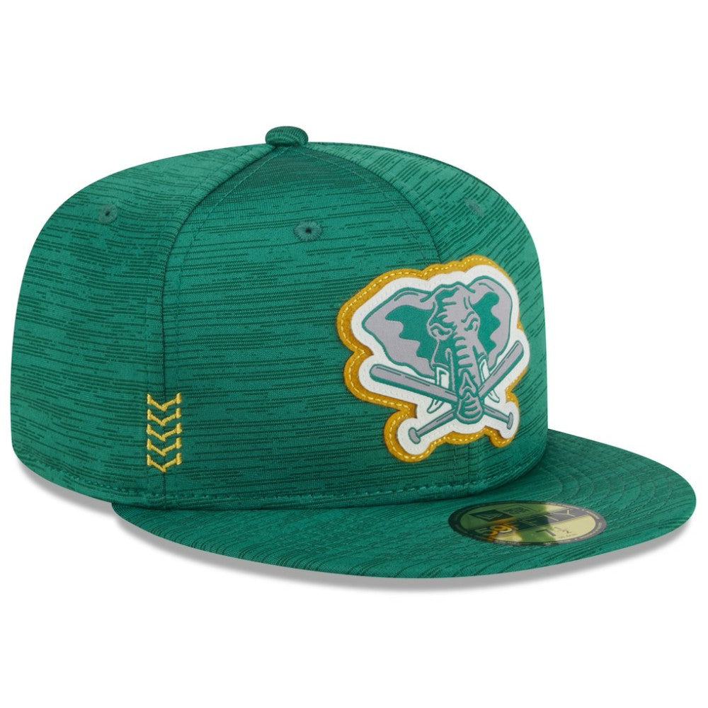 Athletics New Era 2024 Clubhouse 59FIFTY Fitted Hat - Green Hats