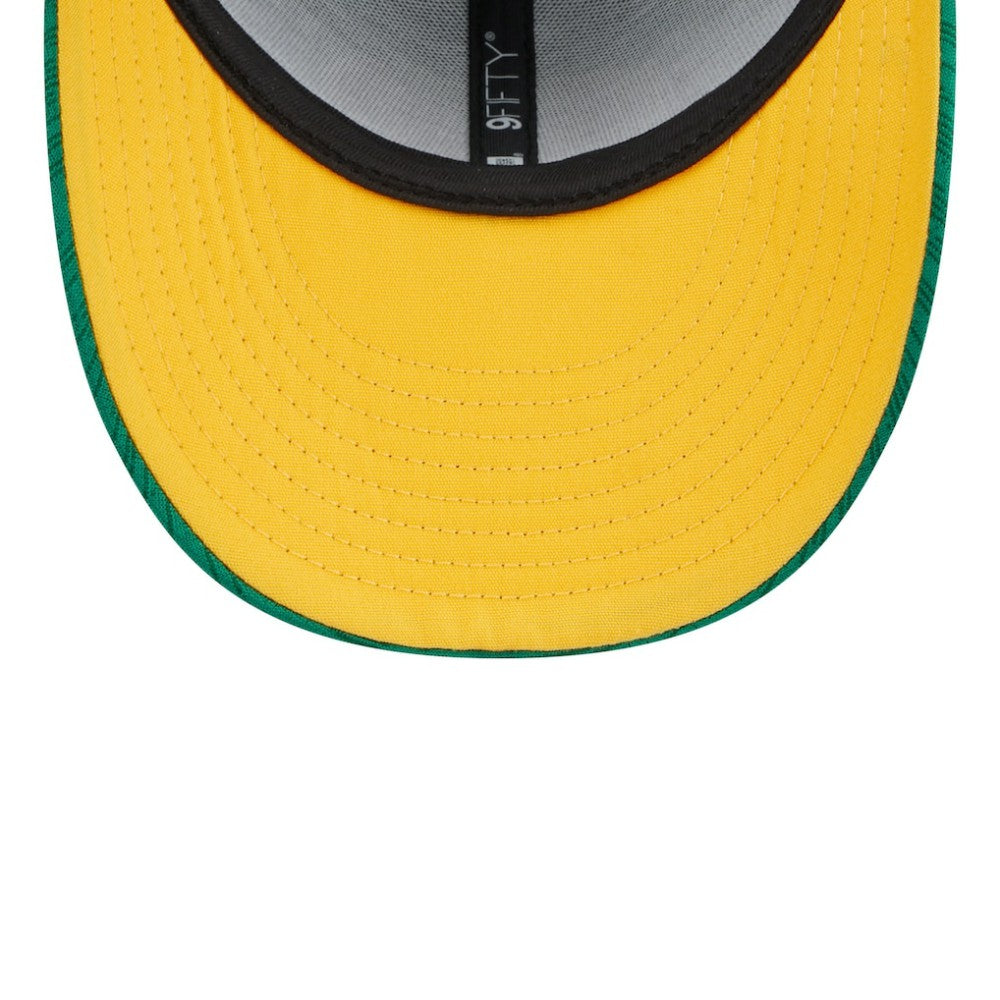 Athletics New Era 2024 Clubhouse Low Profile 9FIFTY Snapback Hat - Green Hats