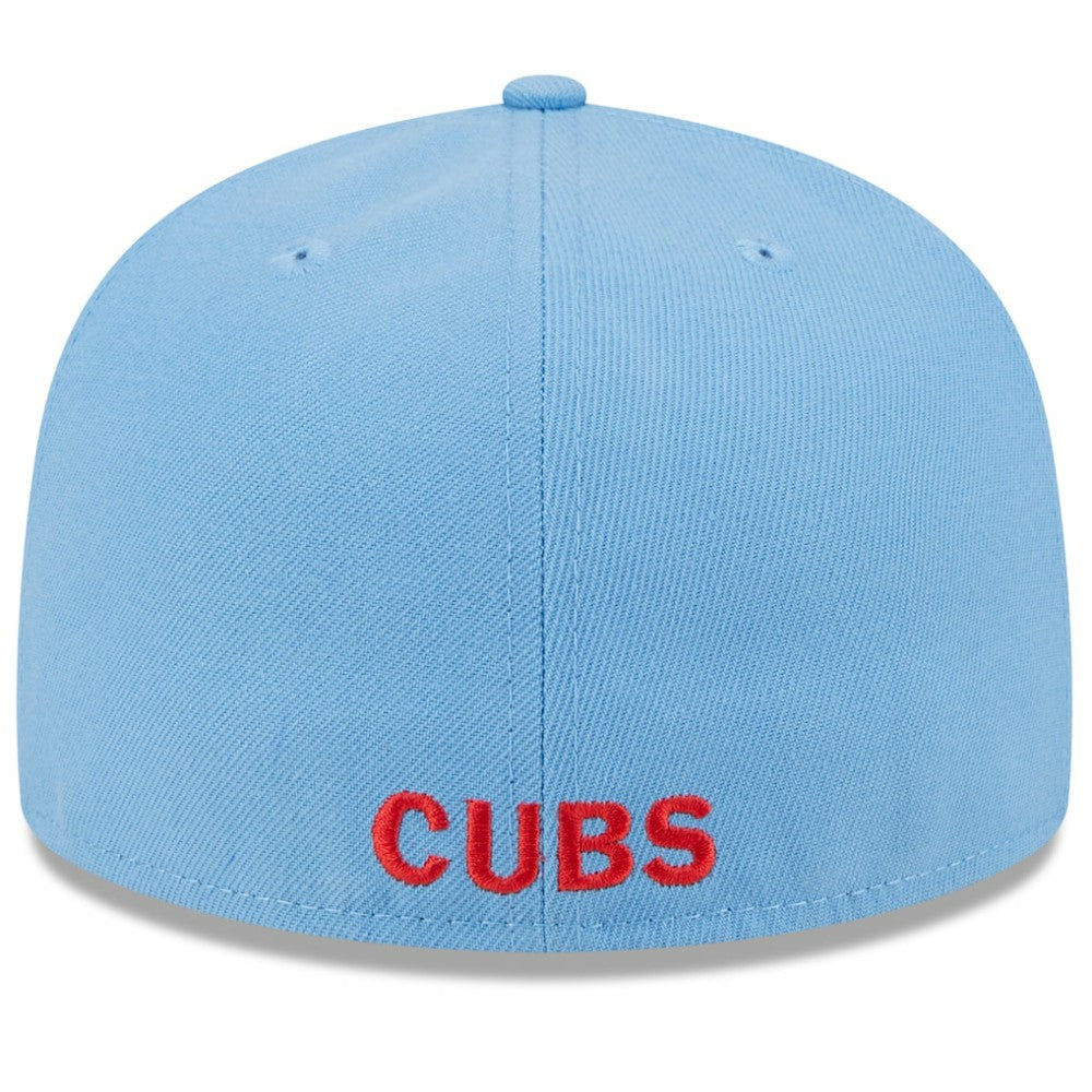 Chicago Cubs New Era Gameday Sideswipe 59FIFTY Fitted Hat - Royal/Light Blue Hats