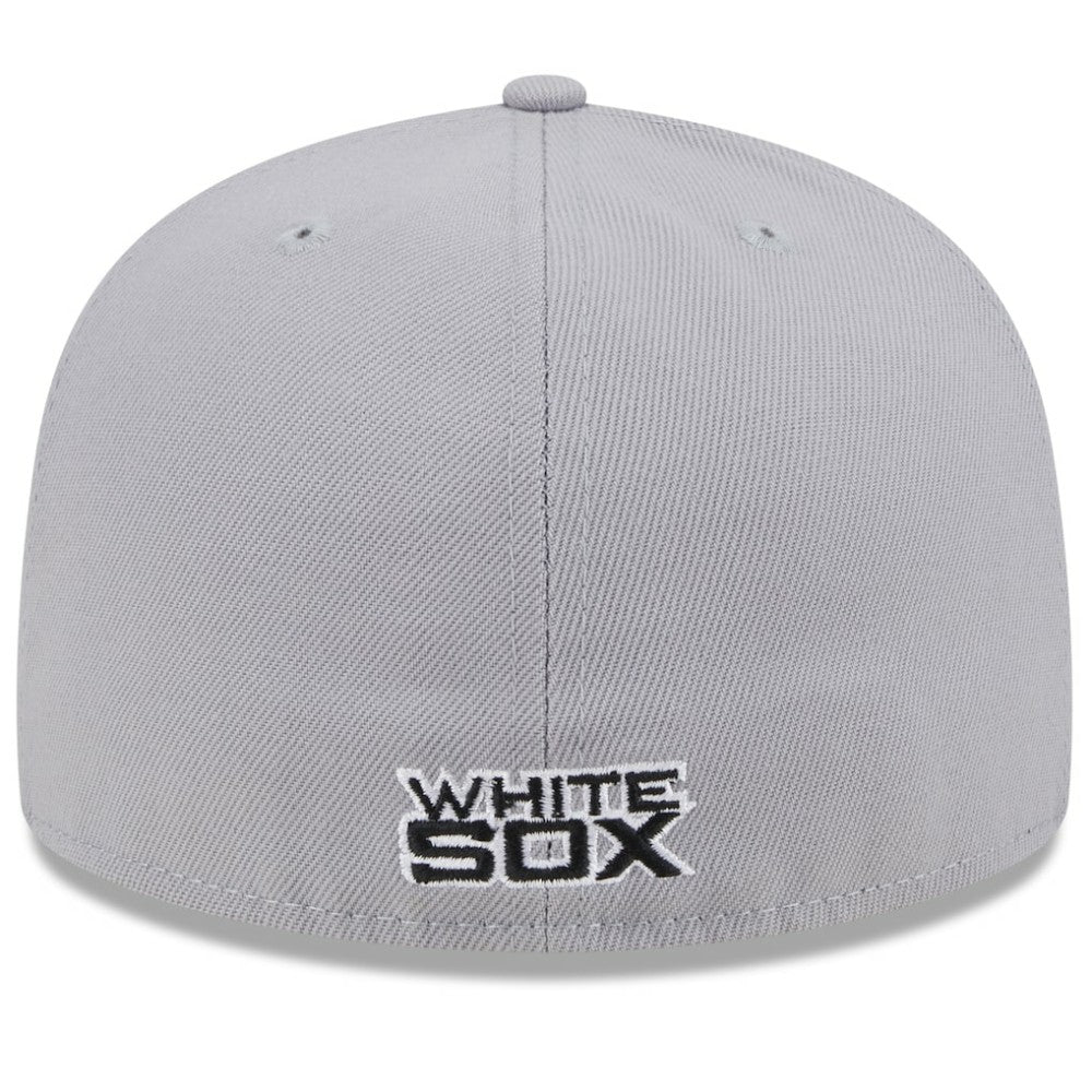 Chicago White Sox New Era Gameday Sideswipe 59FIFTY Fitted Hat - Black/Gray Hats