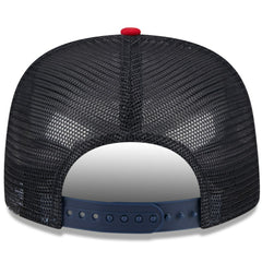 Boston Red Sox New Era Team Foam Front A-Frame Trucker 9FIFTY Snapback Hat - White/Red Hats
