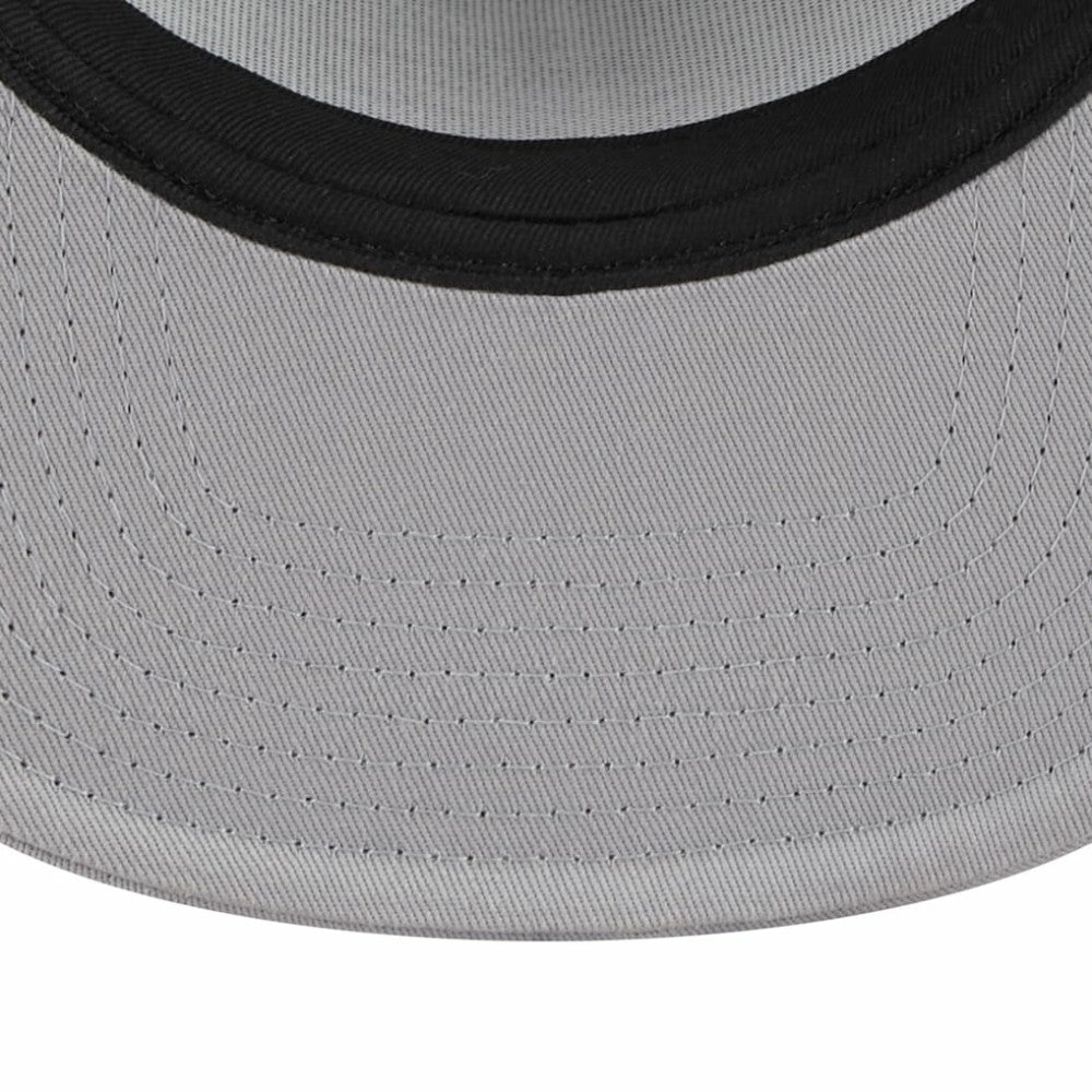 New York Yankees New Era Team Foam Front A-Frame Trucker 9FIFTY Snapback Hat - White/Gray Hats