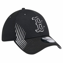 Boston Red Sox New Era Active Dash Mark 39THIRTY Flex Hat - Black Hats