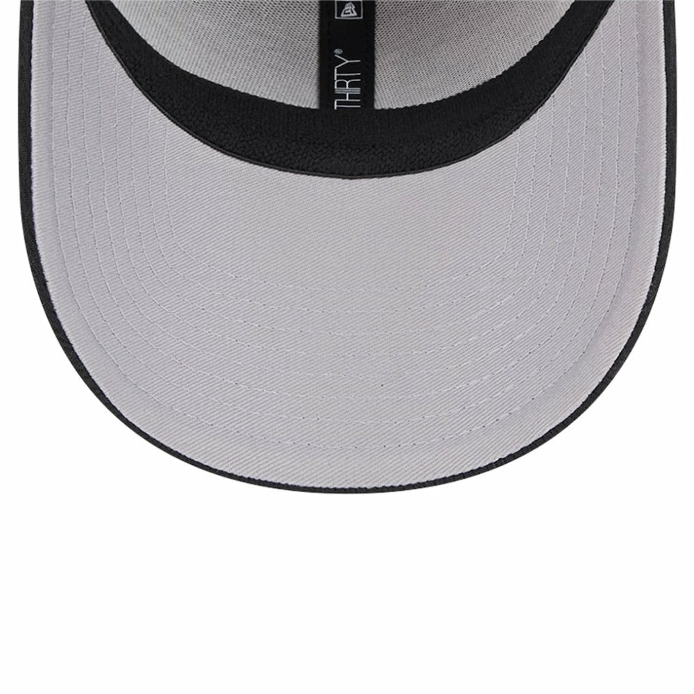 Chicago White Sox New Era Active Dash Mark 39THIRTY Flex Hat - Black Hats