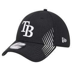 Tampa Bay Rays New Era Active Dash Mark 39THIRTY Flex Hat - Black Hats