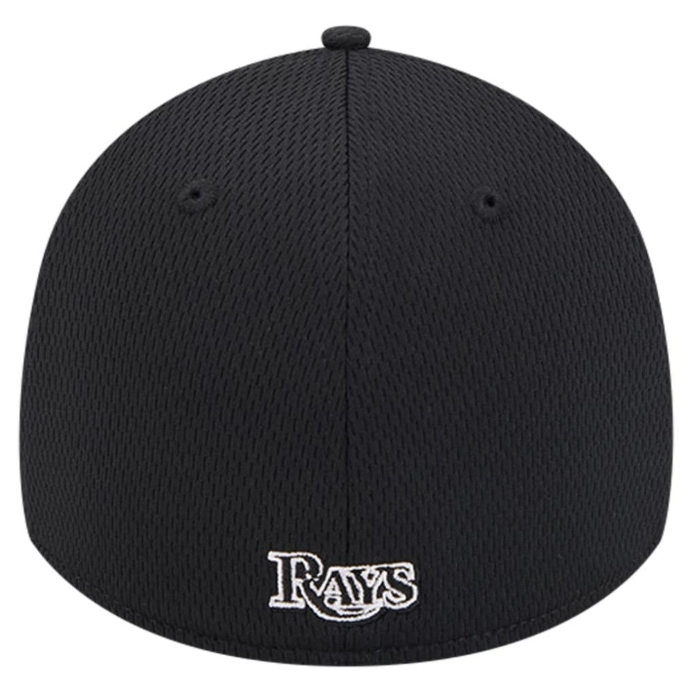 Tampa Bay Rays New Era Active Dash Mark 39THIRTY Flex Hat - Black Hats