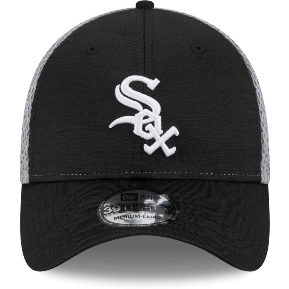 Chicago White Sox New Era Neo 39THIRTY Flex Hat - Black Hats