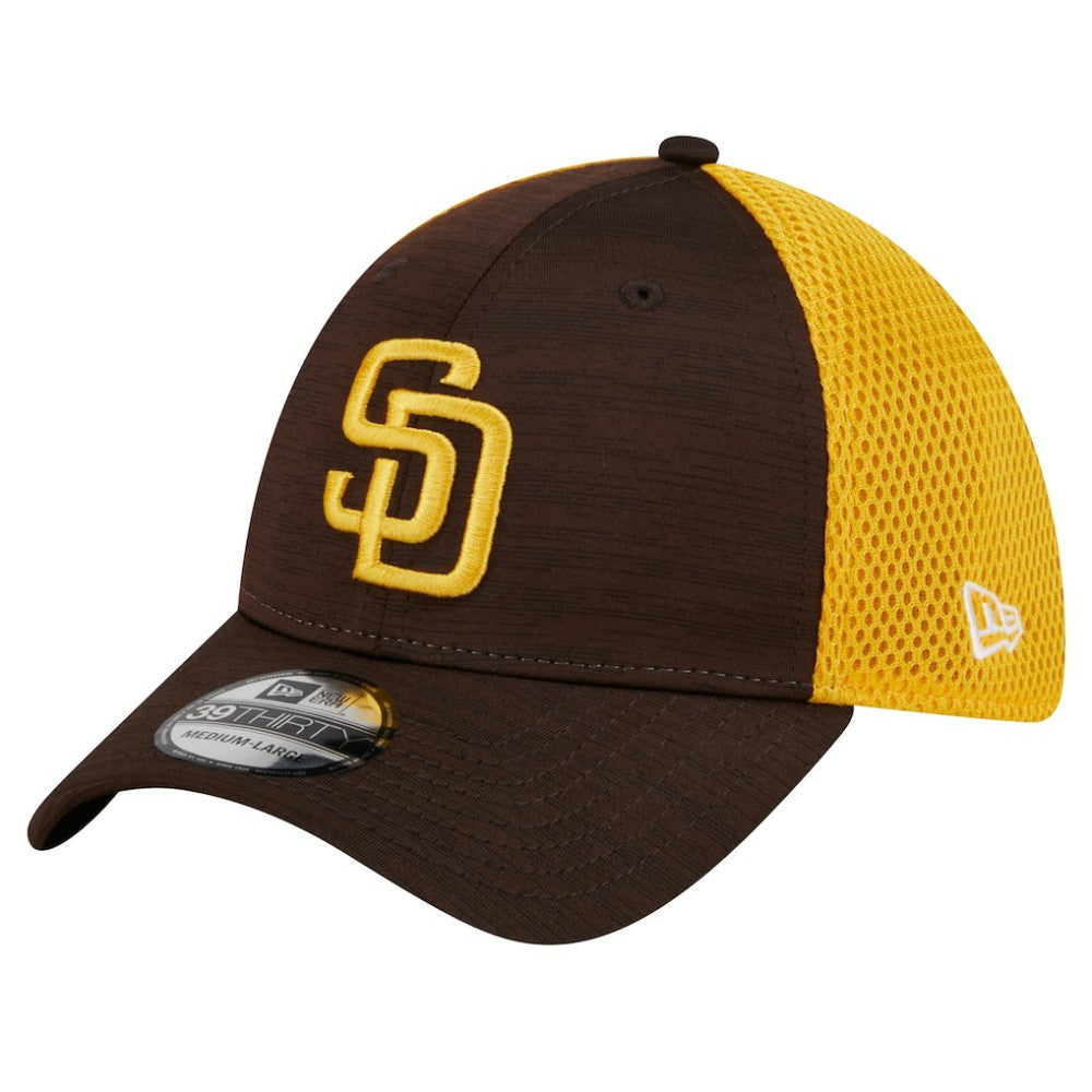San Diego Padres New Era Neo 39THIRTY Flex Hat - Brown Hats