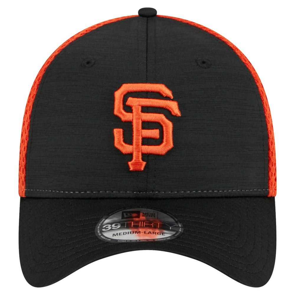 San Francisco Giants New Era Neo 39THIRTY Flex Hat - Black Hats