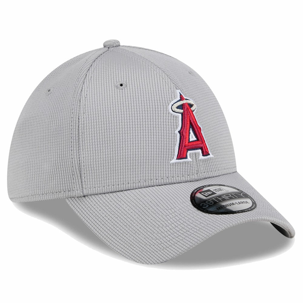 Los Angeles Angels New Era Active Pivot 39THIRTY Flex Hat - Gray Hats