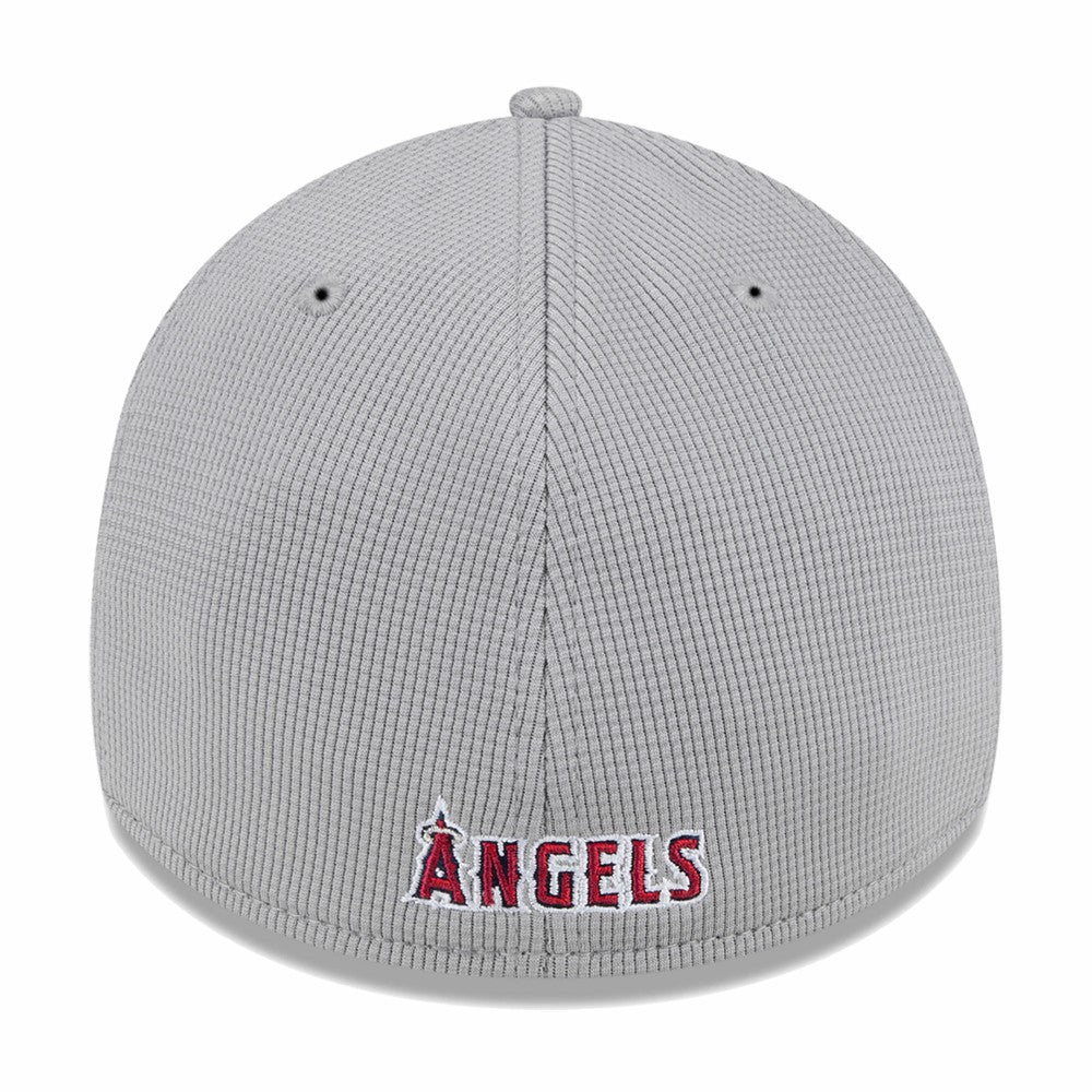 Los Angeles Angels New Era Active Pivot 39THIRTY Flex Hat - Gray Hats