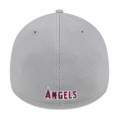 Los Angeles Angels New Era Active Pivot 39THIRTY Flex Hat - Gray Hats