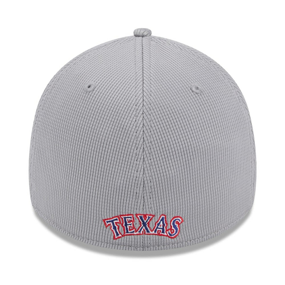 Texas Rangers New Era Active Pivot 39THIRTY Flex Hat - Gray Hats