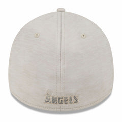 Los Angeles Angels New Era 2024 Clubhouse 39THIRTY Flex Hat - Cream Hats
