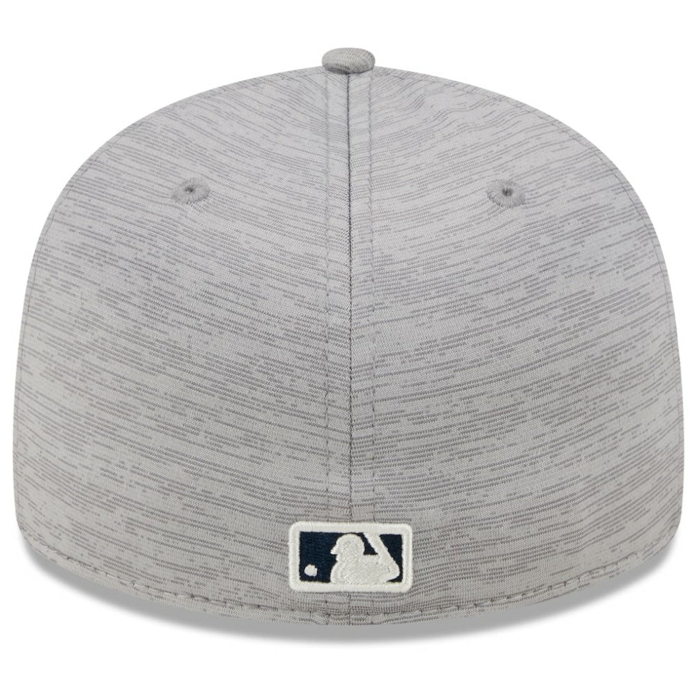 Atlanta Braves New Era 2024 Clubhouse Low Profile 59FIFTY Fitted Hat - Gray Hats