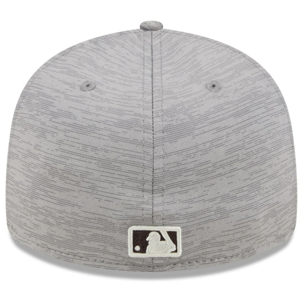 San Diego Padres New Era 2024 Clubhouse Low Profile 59FIFTY Fitted Hat - Gray Hats