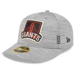 San Francisco Giants New Era 2024 Clubhouse Low Profile 59FIFTY Fitted Hat - Gray Hats