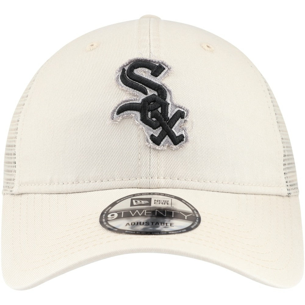 Chicago White Sox New Era Game Day 9TWENTY Adjustable Trucker Hat - Stone Hats