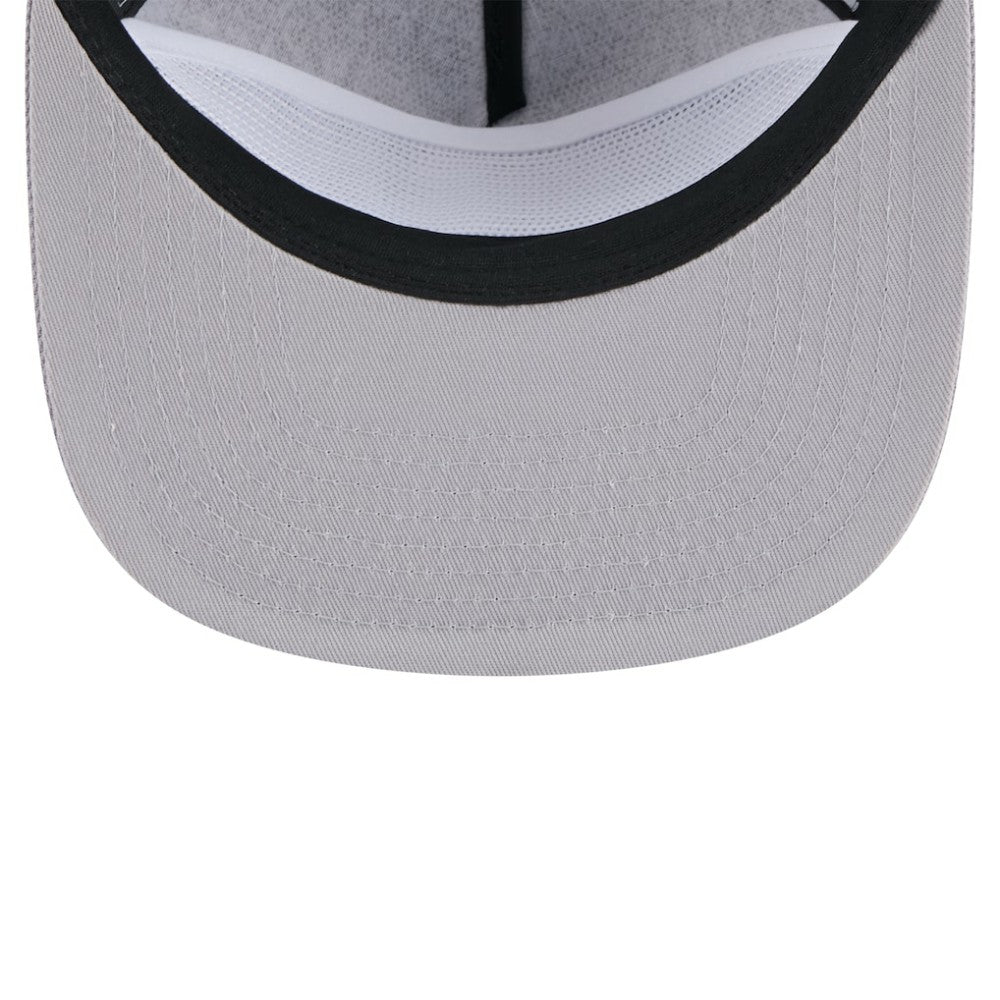 Chicago White Sox New Era Throwback Meshback Golfer Hat - Black Hats