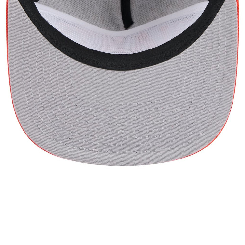 San Francisco Giants New Era Throwback Meshback Golfer Hat - Black Hats