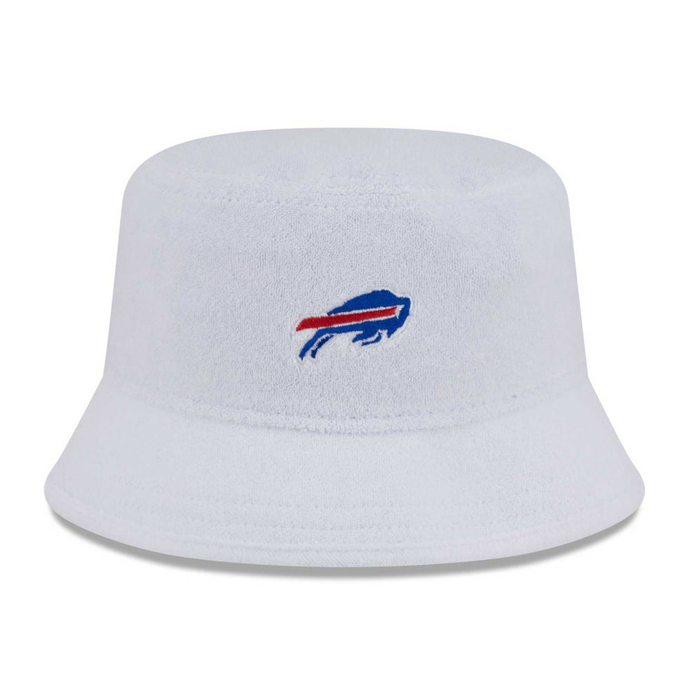 Buffalo Bills New Era Court Sport Terry Bucket Hat - White Hats