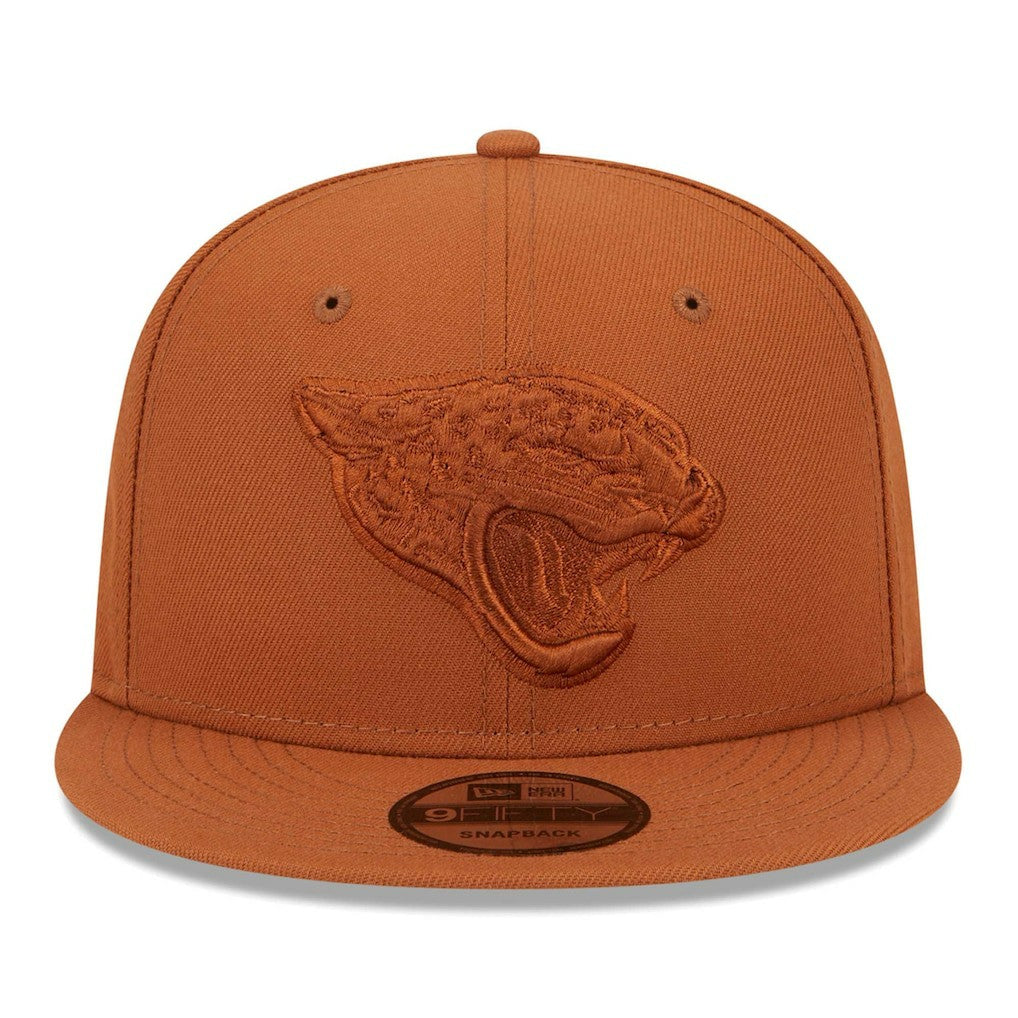 Jacksonville Jaguars New Era Color Pack 9FIFTY Snapback Hat - Brown Hats