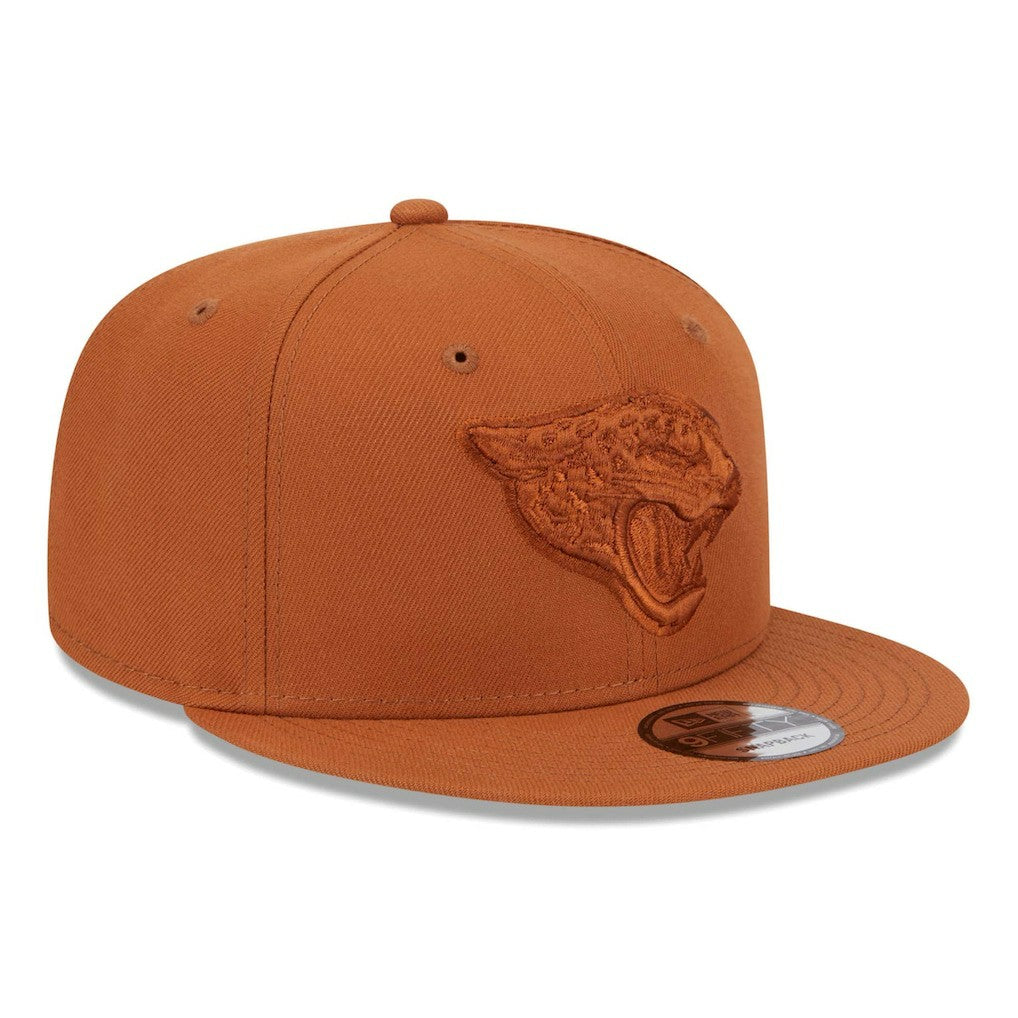 Jacksonville Jaguars New Era Color Pack 9FIFTY Snapback Hat - Brown Hats