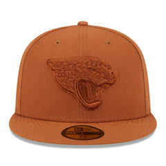 Jacksonville Jaguars New Era Color Pack 59FIFTY Fitted Hat - Brown Hats